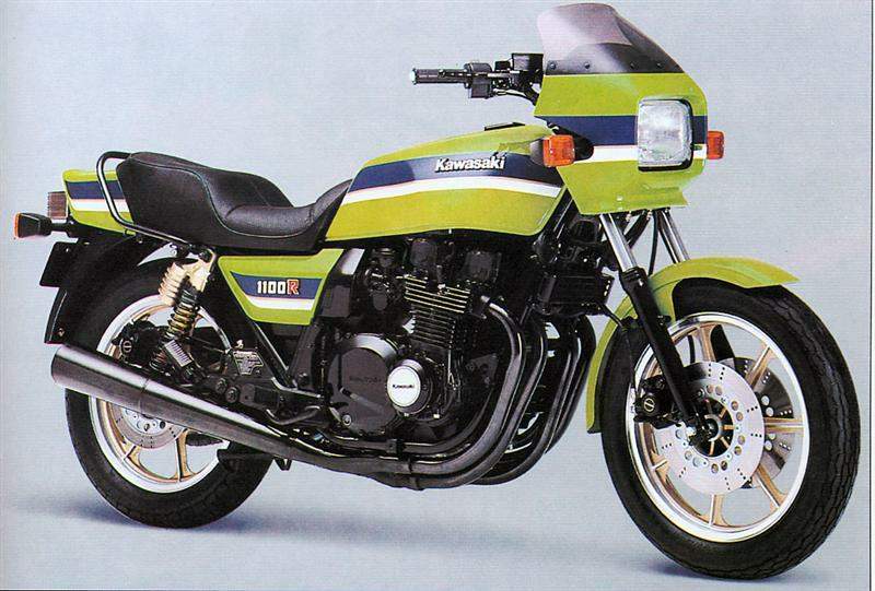 Мотоцикл Kawasaki Z 1100R 1984 фото