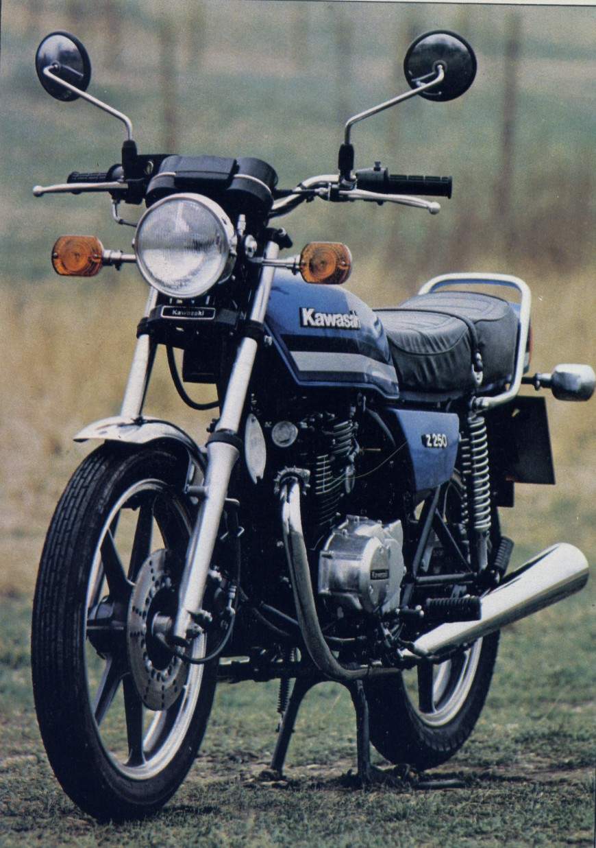 Мотоцикл Kawasaki Z 250FT 1980 фото