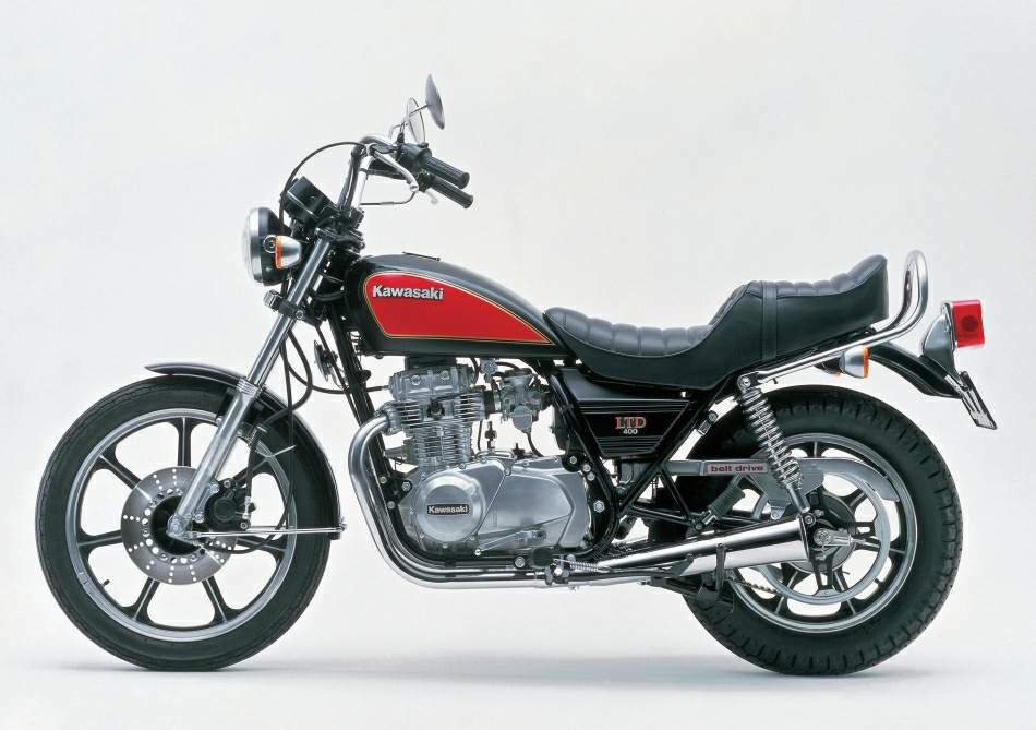 Мотоцикл Kawasaki Z 400LTD Belt Drive 1984 фото