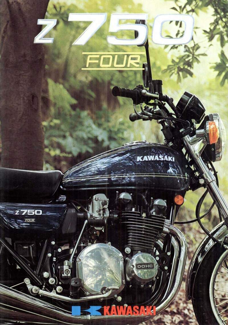 Мотоцикл Kawasaki Z 750F 1977