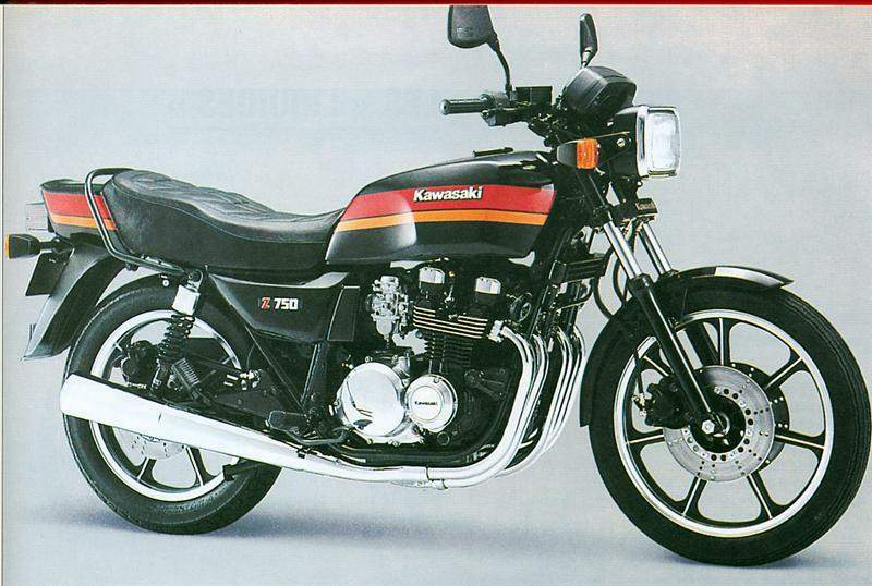 Мотоцикл Kawasaki Z 750L 1980