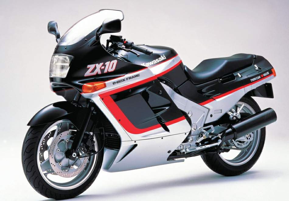 Фотография мотоцикла Kawasaki ZX-10 1988