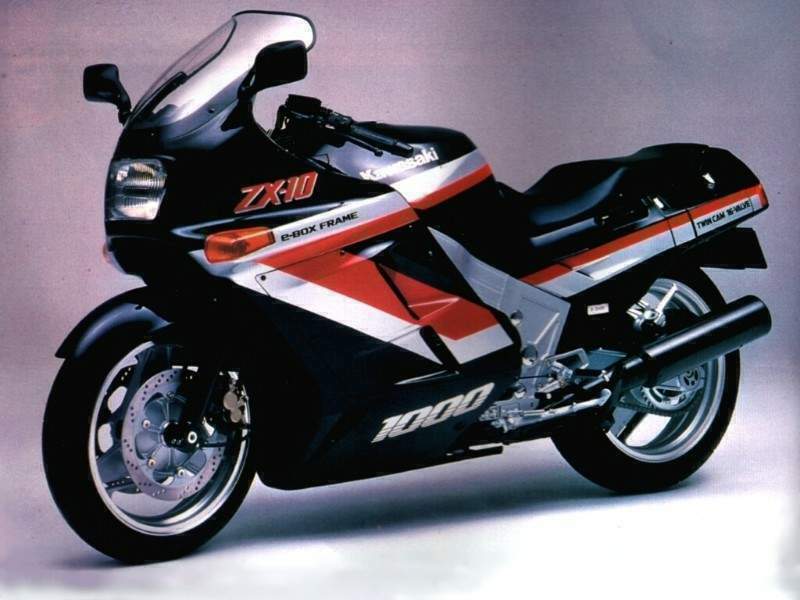 Мотоцикл Kawasaki ZX-10 1990