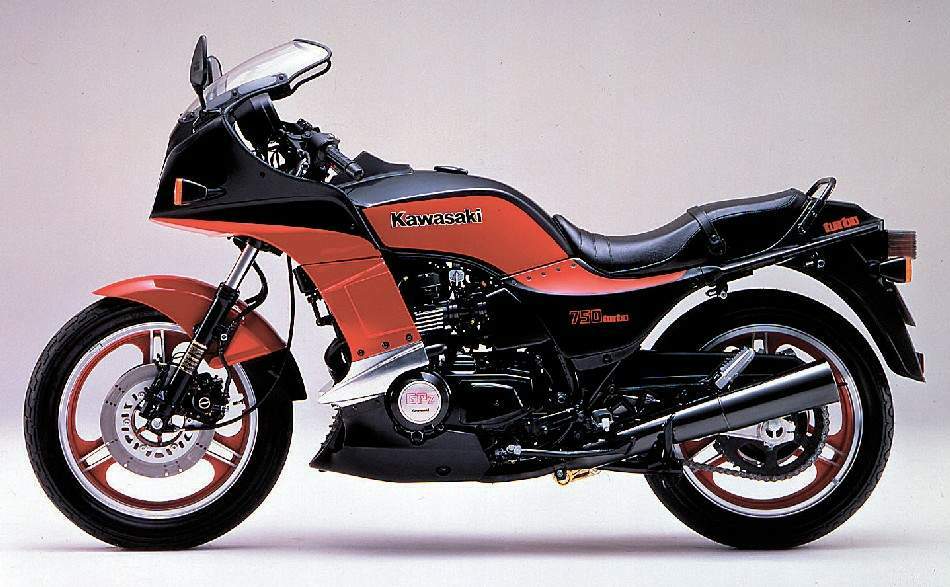 Мотоцикл Kawasaki ZX 750E1 Turbo 1983 фото