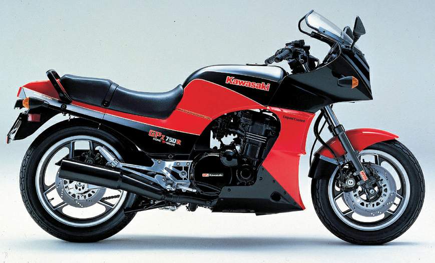 Мотоцикл Kawasaki ZX 750R 1984