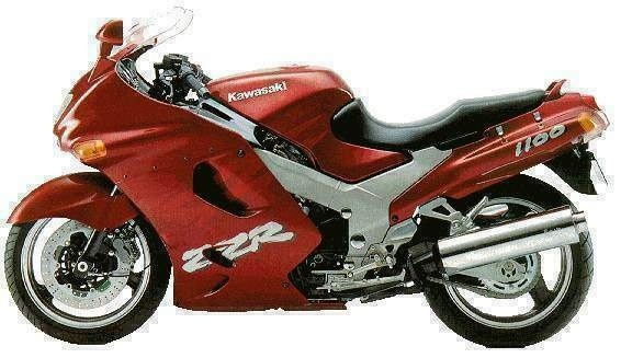 Мотоцикл Kawasaki ZZ-R 1100  D 1995 фото