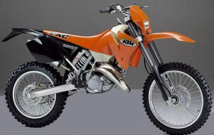 Мотоцикл KTM 125 EXC Enduro 1999