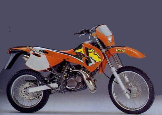 Мотоцикл KTM 125 LC2 1998 фото