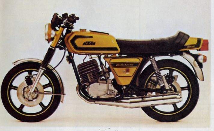 Мотоцикл KTM 125 RS Comet 1976