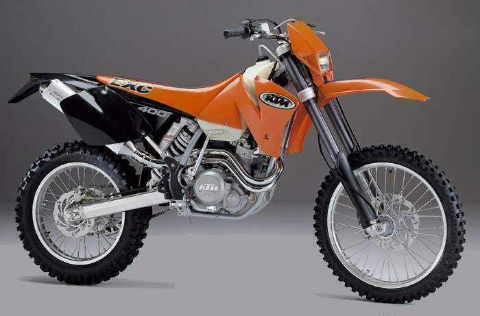 Мотоцикл KTM 400 EXC 2000 фото