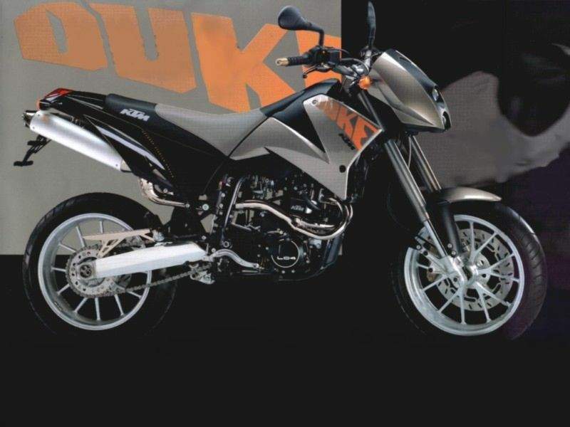 Мотоцикл KTM 640 Duke II 2001 фото