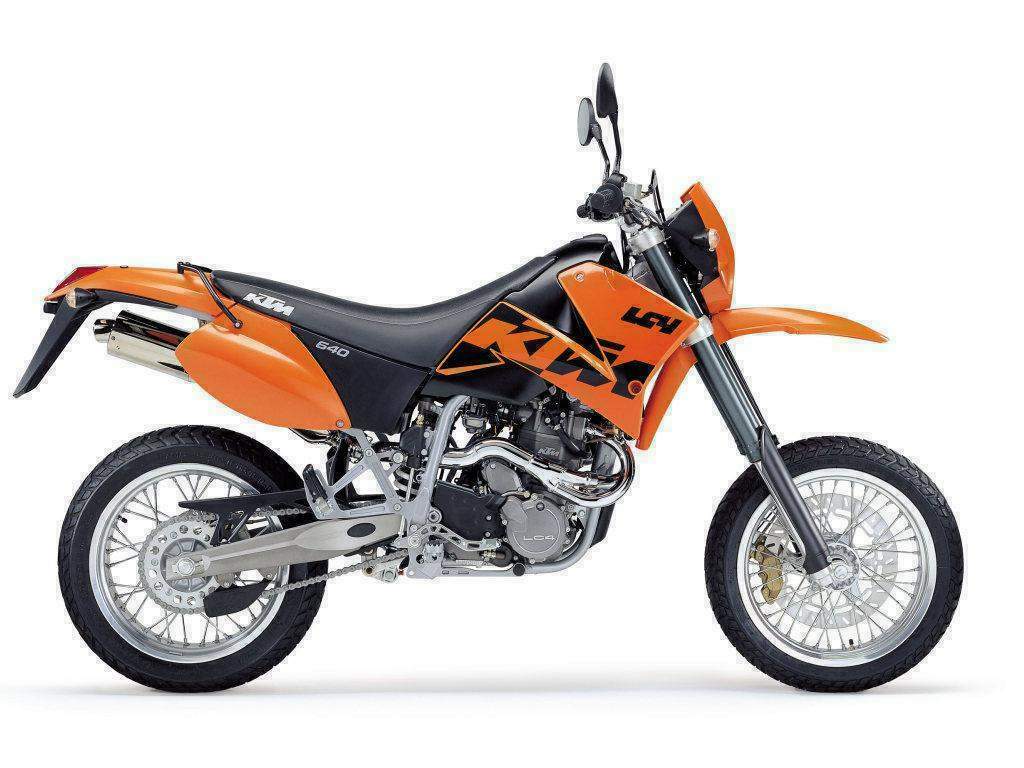 Мотоцикл KTM 640 LC4-E Supermono 2003