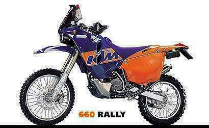 Мотоцикл KTM 660 Rally Replica 2003