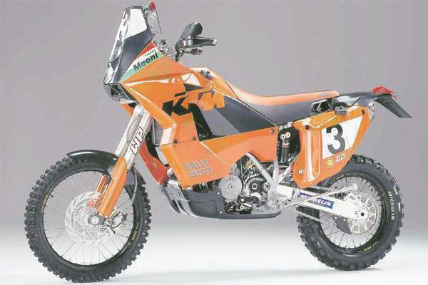 Мотоцикл KTM 950 LC8 Rally 2003 фото
