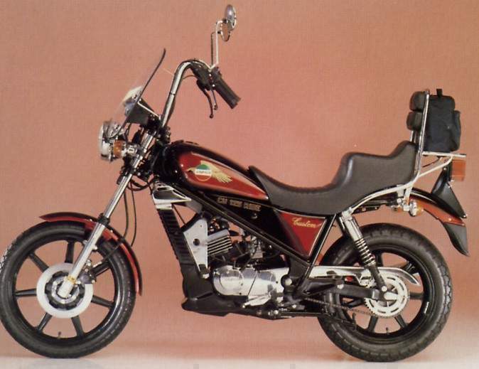 Мотоцикл Laverda 125 LB Custom Ride 1985
