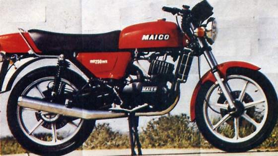 Мотоцикл Maico MD 250 1980