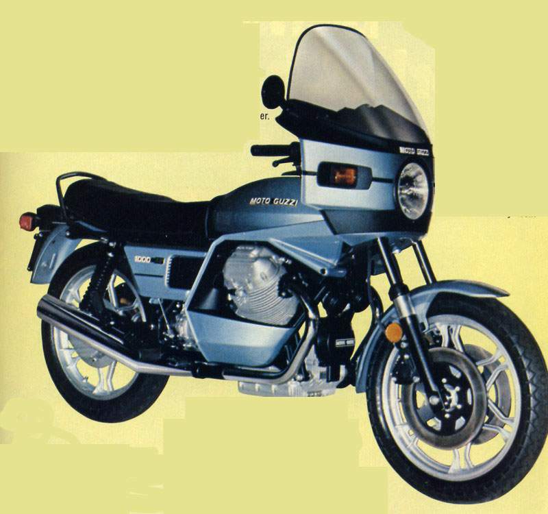 Мотоцикл Moto Guzzi 1000Sp Spada 1980