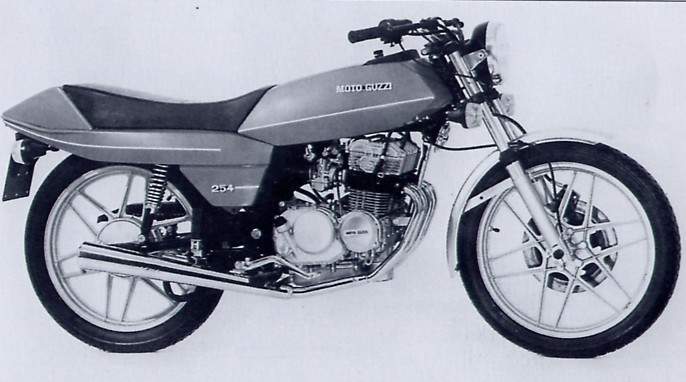 Мотоцикл Moto Guzzi 254 1977 фото
