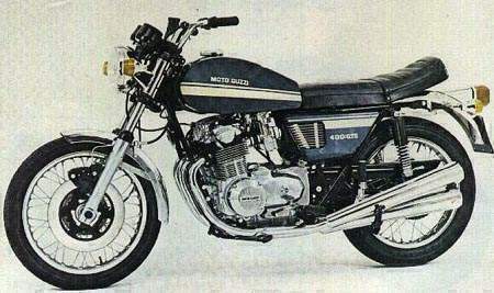 Мотоцикл Moto Guzzi 400GTS 1974