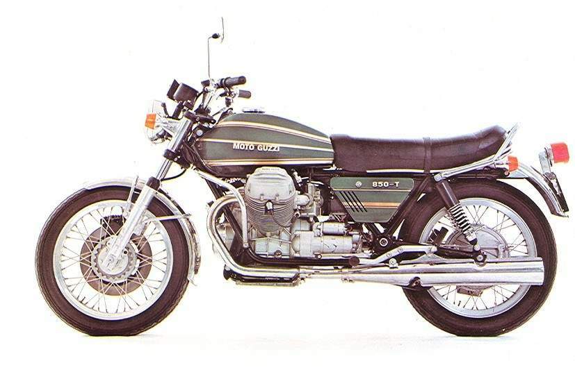 Мотоцикл Moto Guzzi 850T 1974 фото