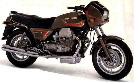 Мотоцикл Moto Guzzi 850T5 1983 фото