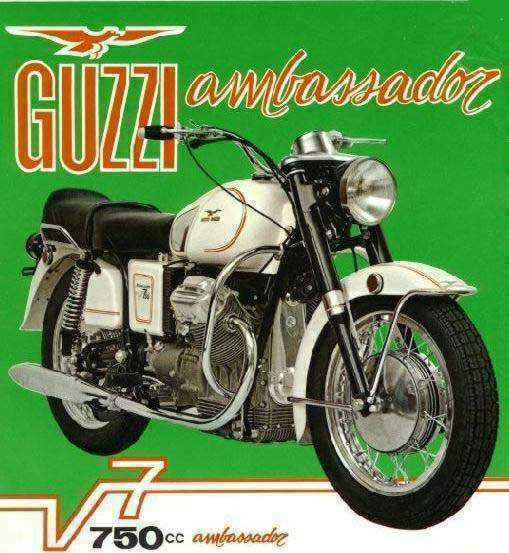 Мотоцикл Moto Guzzi Ambassador 1969