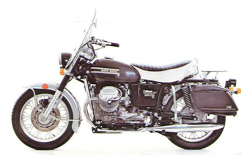 Фотография мотоцикла Moto Guzzi California 850V 1974
