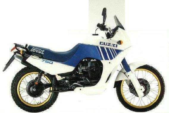 Мотоцикл Moto Guzzi NTX 750  1989 фото