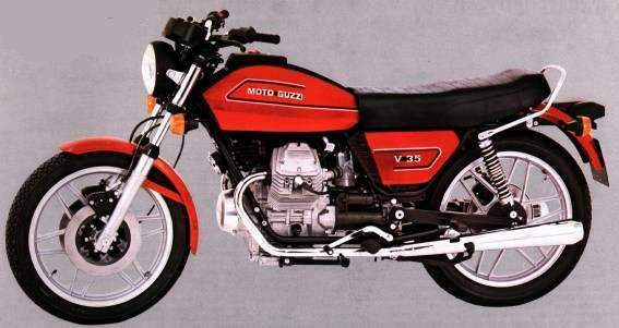 Мотоцикл Moto Guzzi V 35 1977 фото