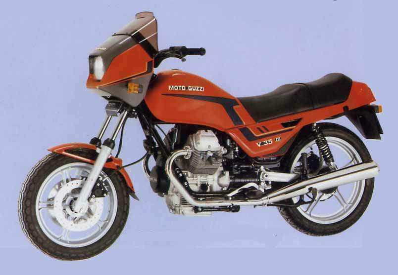 Фотография мотоцикла Moto Guzzi V 35III 1985