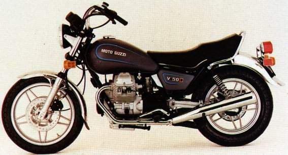 Мотоцикл Moto Guzzi V 50C 1982 фото