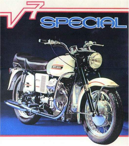 Мотоцикл Moto Guzzi V 7 750 Special 1969 фото
