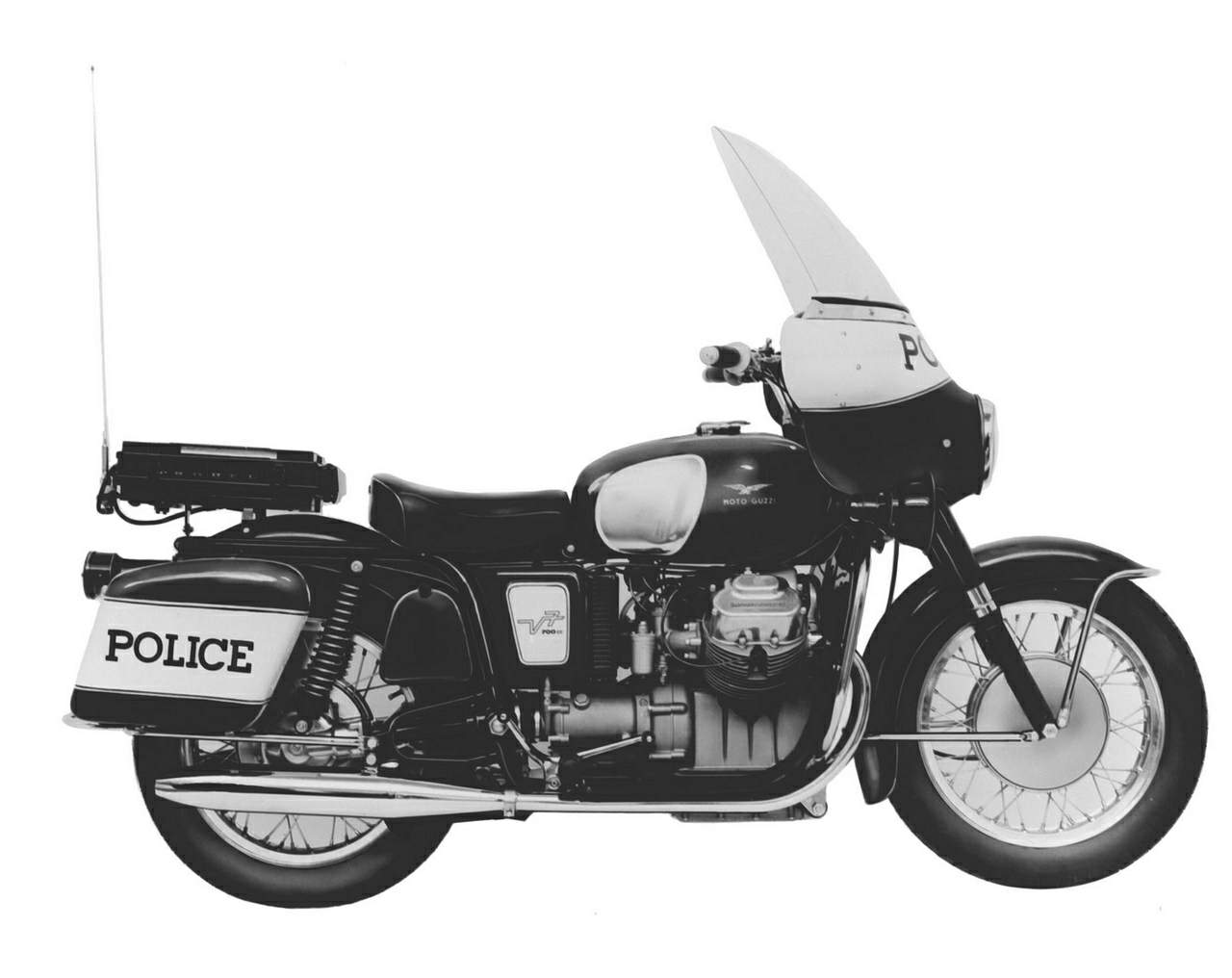 Мотоцикл Moto Guzzi V 7 Polizia 1968