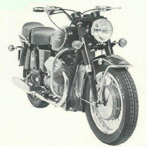 Мотоцикл Moto Guzzi V 850 Eldorado 1972 фото