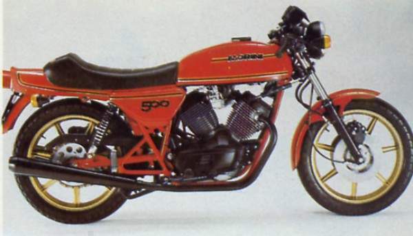 Мотоцикл Moto Morini 500 Maestro 1978