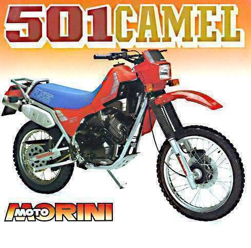 Мотоцикл Moto Morini 501 XE Camel 1985 фото