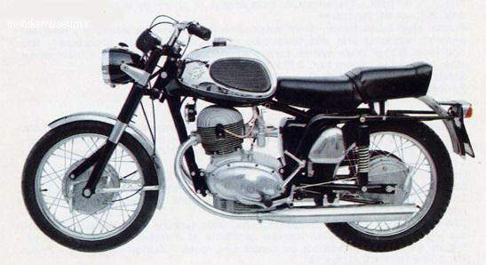 Мотоцикл MV Agusta 250B 1967