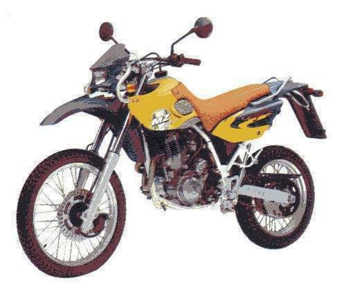 Мотоцикл MZ Baghira 1998 фото