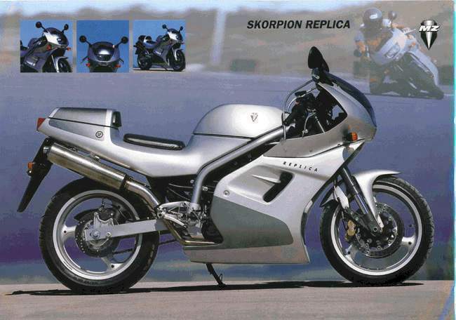 Мотоцикл MZ Skorpion 660 Replica 1996 фото