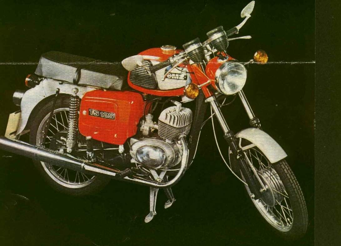 Мотоцикл MZ TS 250 1973