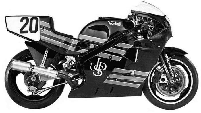 Мотоцикл Norton RCW 588 1989 фото