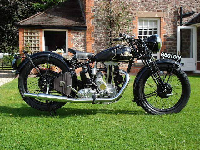 Мотоцикл Sunbeam Model 14 1933
