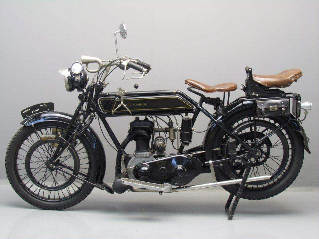 Мотоцикл Sunbeam Model 4 De Luxe 1924