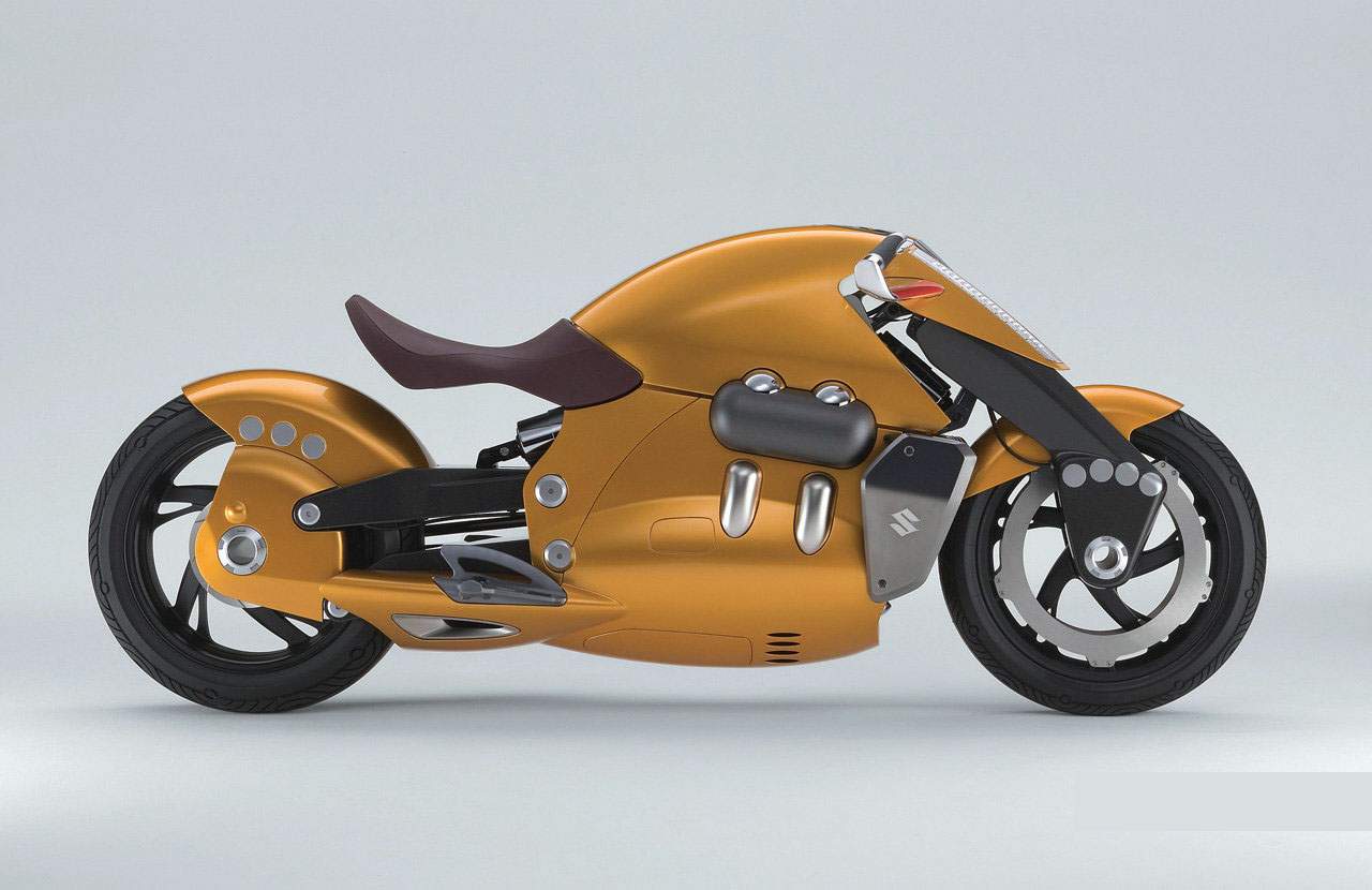 Мотоцикл Suzuki Biplane Concept 2008 фото
