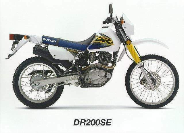 Мотоцикл Suzuki DR 200SE 1996