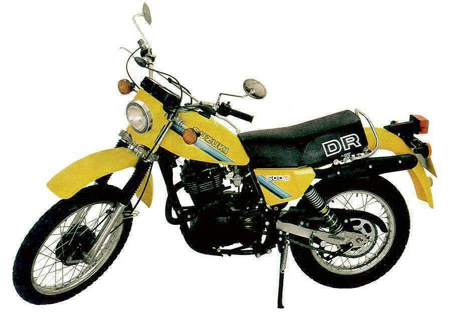 Фотография мотоцикла Suzuki DR 500S 1982