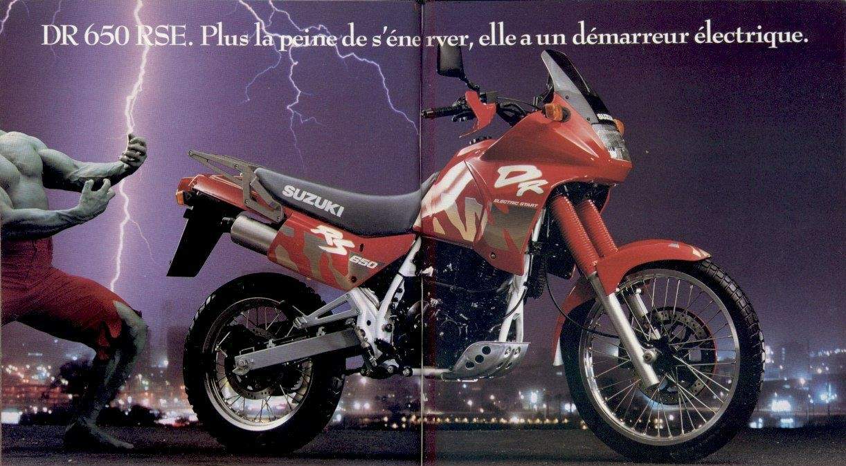 Фотография мотоцикла Suzuki DR 650RSE 1991