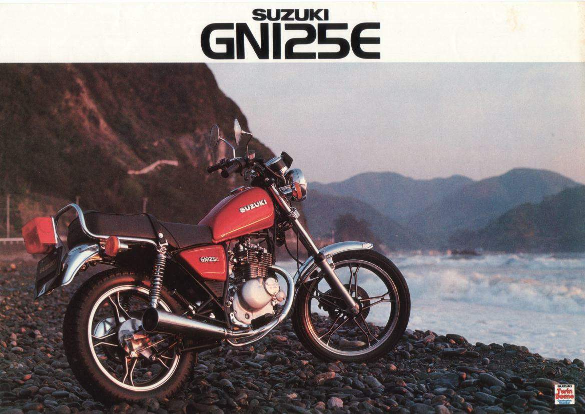 Мотоцикл Suzuki GN 125E 1988 фото