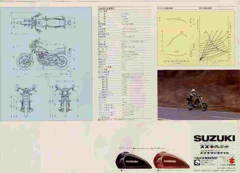 Мотоцикл Suzuki GN 400E 1980 фото