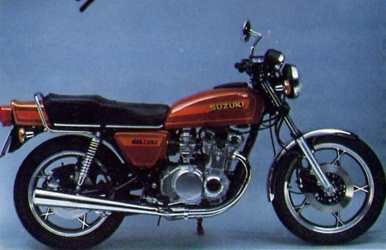 Мотоцикл Suzuki GS 550E 1978 фото